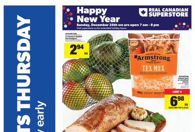 Real Canadian Superstore (West) Flyer December 26 to 29