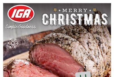 IGA Stores of BC Flyer December 24 to 30