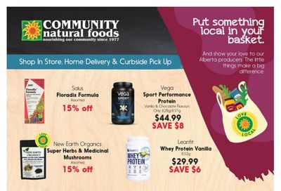 Community Natural Foods Flyer December 23 to January 5