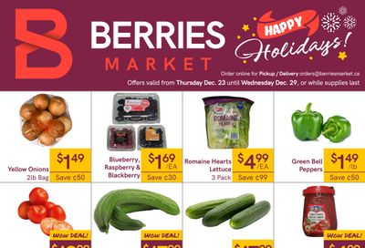 Berries Market Flyer December 23 to 29