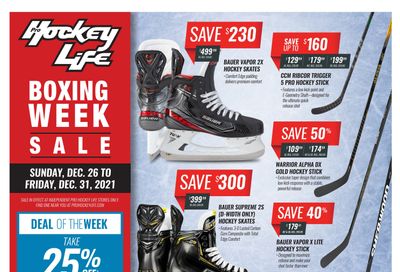 Pro Hockey Life Boxing Week Sale Flyer December 26 to 31, 2021