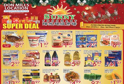 Sunny Foodmart (Don Mills) Flyer December 24 to 30