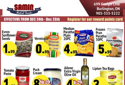 Samir Supermarket Flyer December 24 to 26