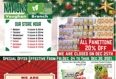 Nations Fresh Foods (Vaughan) Flyer December 24 to 30