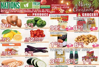 Nations Fresh Foods (Hamilton) Flyer December 24 to 30