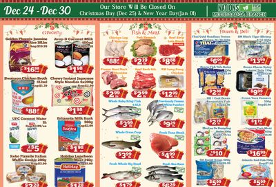 Nations Fresh Foods (Mississauga) Flyer December 24 to 30