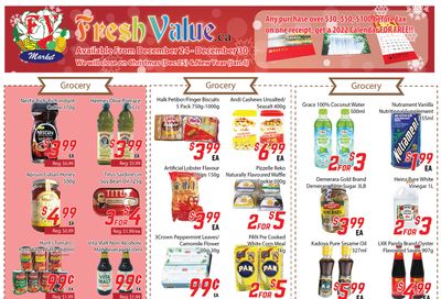 Fresh Value Flyer December 24 to 30