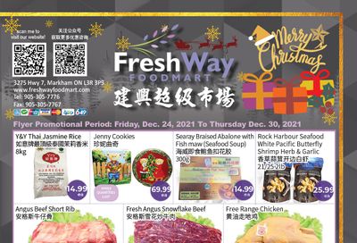 FreshWay Foodmart Flyer December 24 to 30
