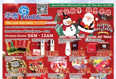 Foody World Flyer December 24 to 30