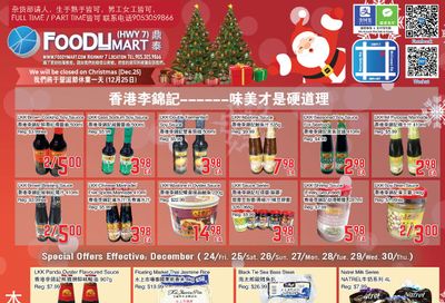 FoodyMart (HWY7) Flyer December 24 to 30