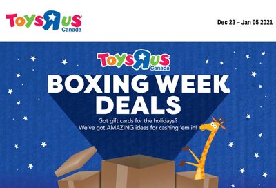 Toys R Us 2021 Boxing Week Deals Flyer December 23 to January 5