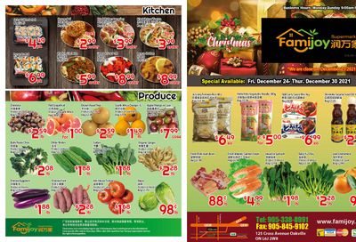 Famijoy Supermarket Flyer December 24 to 30