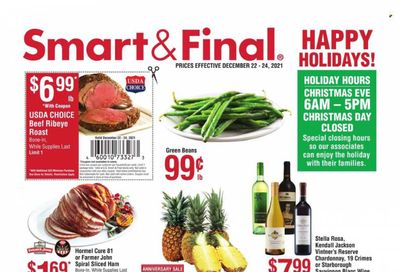 Smart & Final (AZ, CA) Weekly Ad Flyer December 24 to December 31