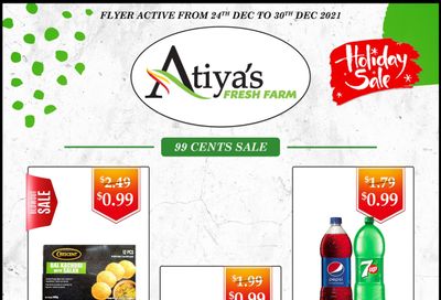 Atiya's Fresh Farm Flyer December 24 to 30