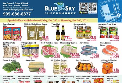 Blue Sky Supermarket (Pickering) Flyer December 24 to 30