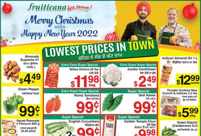 Fruiticana (Kelowna) Flyer December 23 to 29