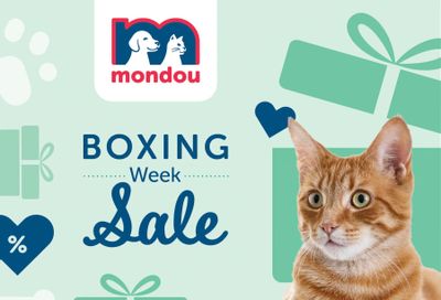 Mondou Boxing Week Sale Flyer December 25 to 31