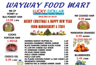 WayWay Food Mart Flyer December 24 to 30