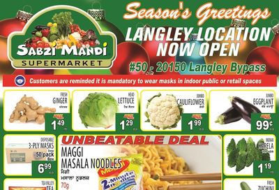 Sabzi Mandi Supermarket Flyer December 24 to 29