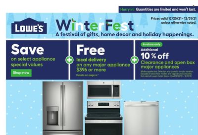 Lowe's Weekly Ad Flyer December 25 to January 1