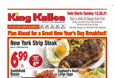 King Kullen (NY) Weekly Ad Flyer December 25 to January 1