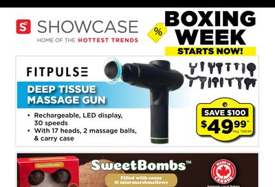 Showcase 2021 Boxing Week Flyer December 25 to January 9