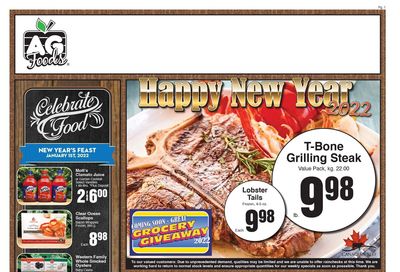 AG Foods Flyer December 26 to January 1