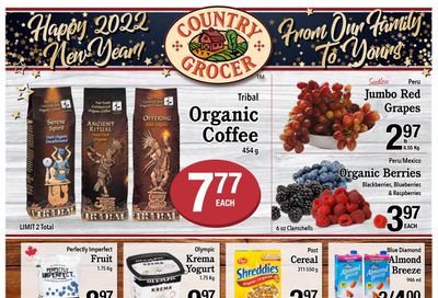 Country Grocer Flyer December 26 to 30