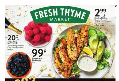 Fresh Thyme Weekly Ad Flyer December 26 to January 2