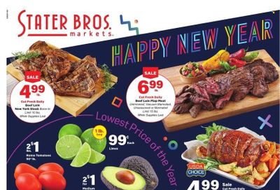 Stater Bros. (CA) Weekly Ad Flyer December 26 to January 2