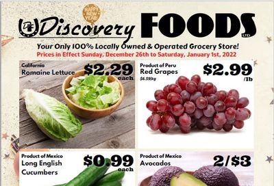 Discovery Foods Flyer December 26 to January 1