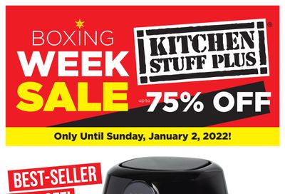 Kitchen Stuff Plus 2021 Boxing Week Sale Flyer December 26 to January 2