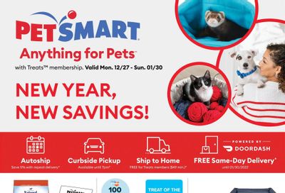PetSmart Flyer December 27 to January 30