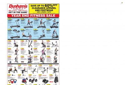 Dunham's Sports Weekly Ad Flyer December 27 to January 3