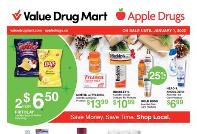 Apple Drugs Flyer December 19 to January 1