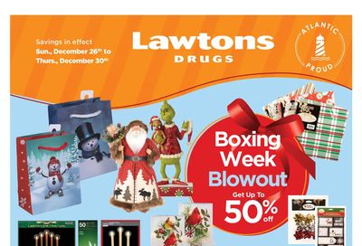 Lawtons Drugs Flyer December 26 to 30