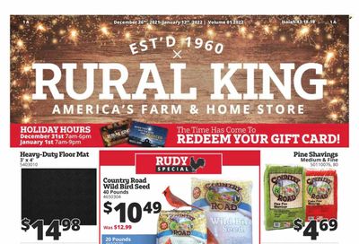 Rural King Weekly Ad Flyer December 27 to January 3