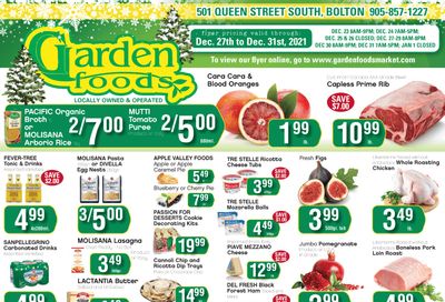 Garden Foods Flyer December 27 to 31