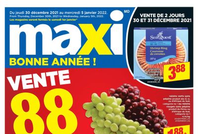 Maxi Flyer December 30 to January 5