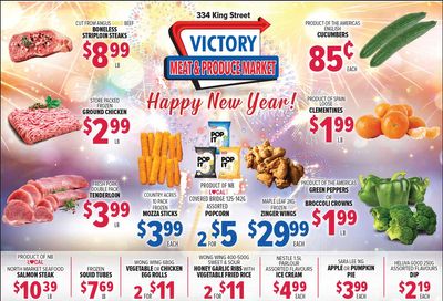 Victory Meat Market Flyer December 28 to 31