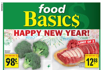 Food Basics Flyer December 30 to January 5