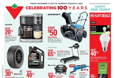 Canadian Tire (ON) Flyer December 31 to January 6