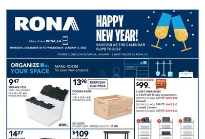 Rona (West) Flyer December 30 to January 5