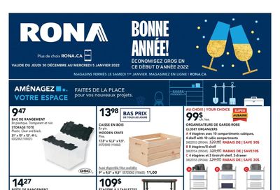 Rona (QC) Flyer December 30 to January 5