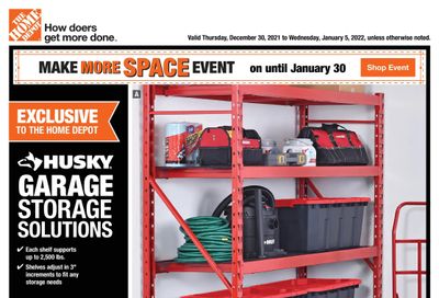 Home Depot (ON) Flyer December 30 to January 5