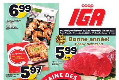 Coop IGA Flyer December 30 to January 5