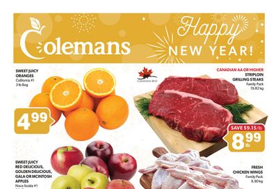 Coleman's Flyer December 30 to January 5