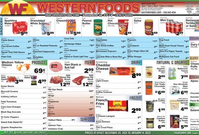 Western Foods Flyer December 29 to January 4