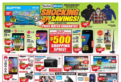 Factory Direct Flyer October 23 to 30