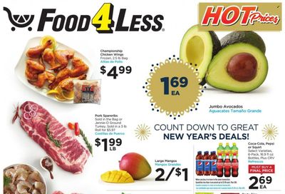 Food 4 Less (CA) Weekly Ad Flyer December 29 to January 5